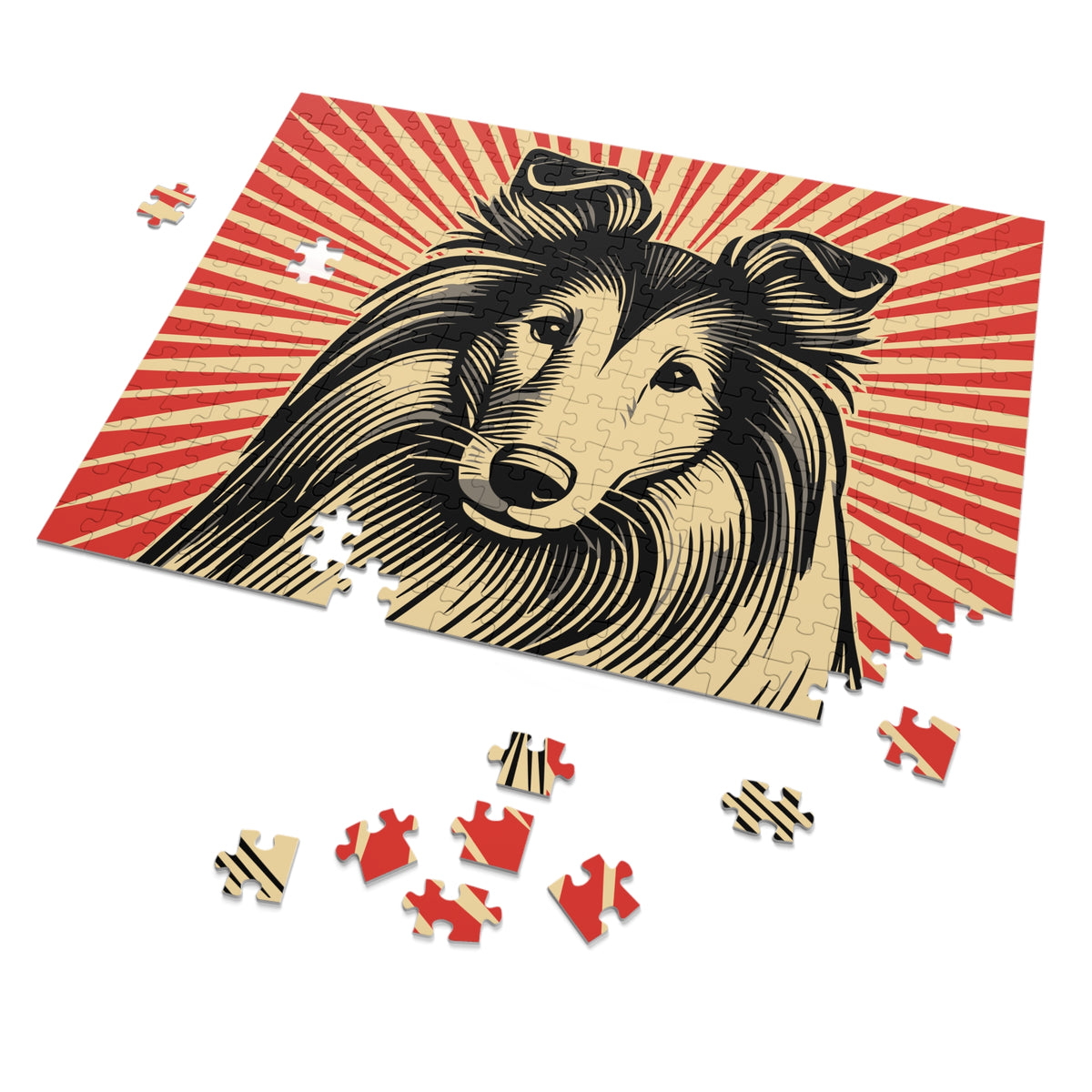 Collie Jigsaw Puzzle — view 2