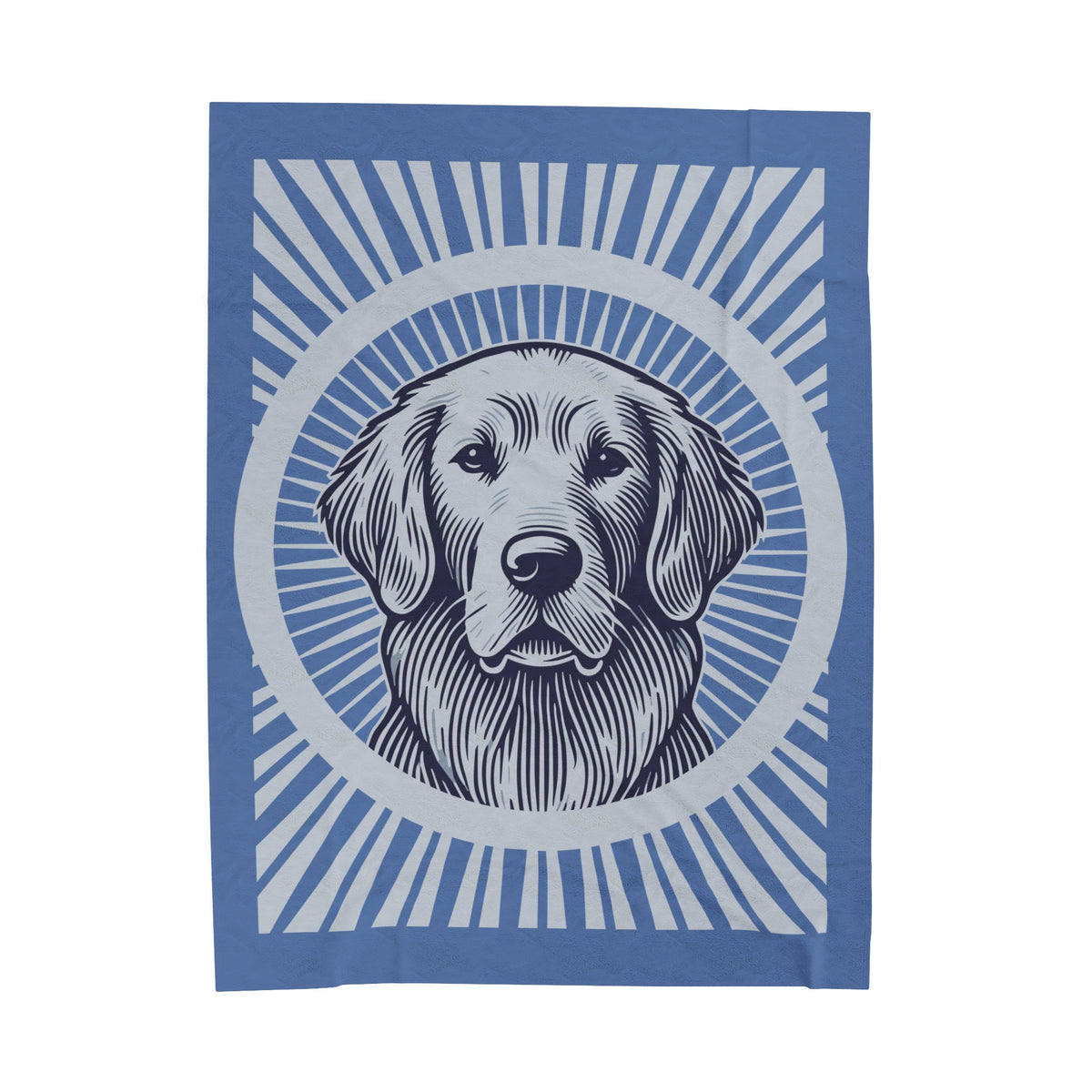 Golden Retriever Blanket — 60" × 80"