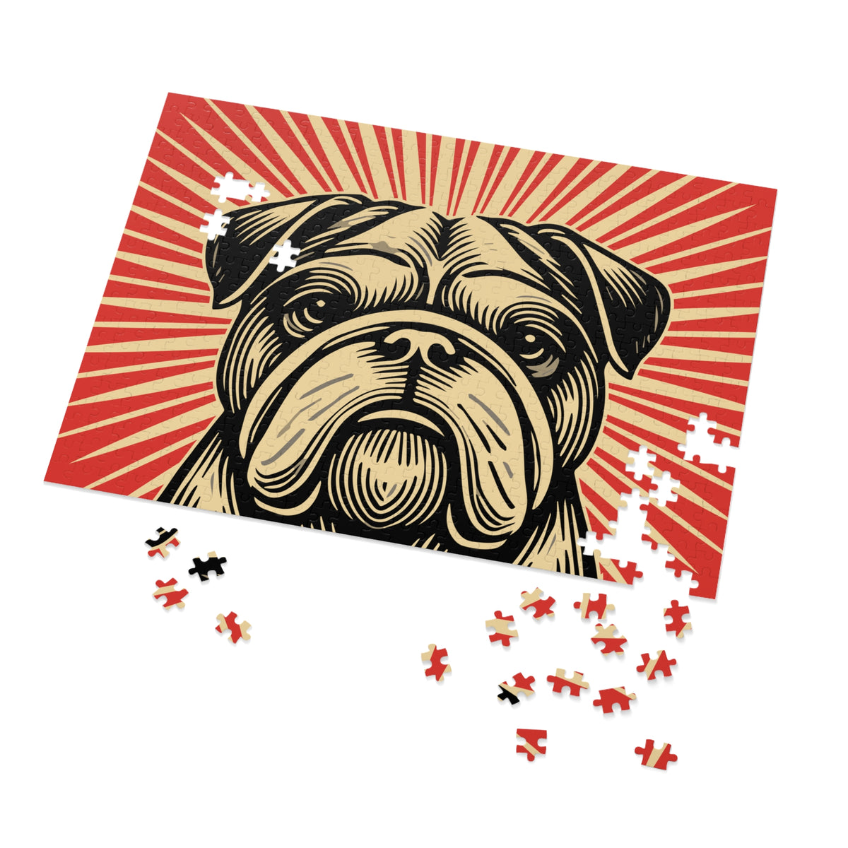 Bulldog Jigsaw Puzzle — view 6