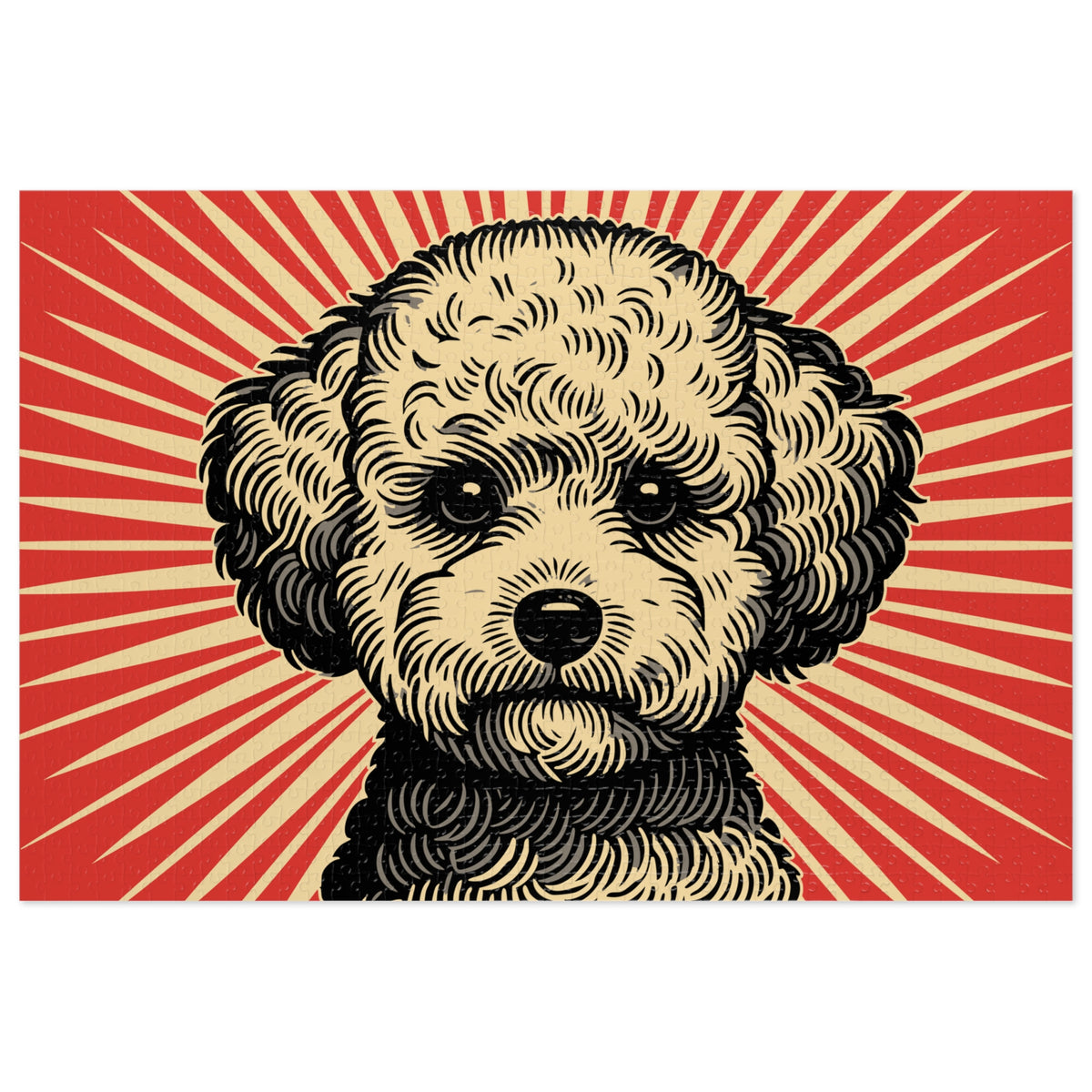 Bichon Frise Jigsaw Puzzle — 29.25" × 19.75" (1000 pcs)