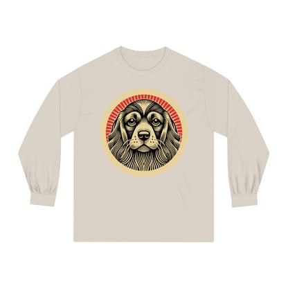 Cocker Spaniel Long Sleeve Tee for Adults
