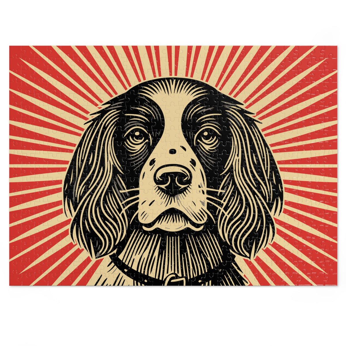 English Springer Spaniel Jigsaw Puzzle — 20.5" × 15" (500 pcs)