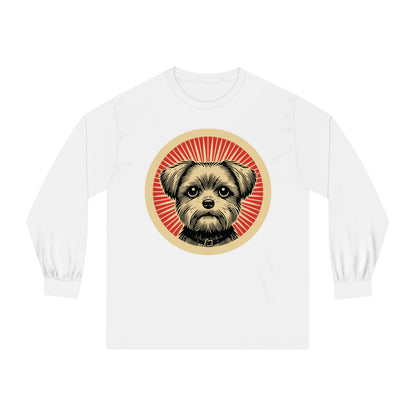 Shorkie Long Sleeve Tee for Adults