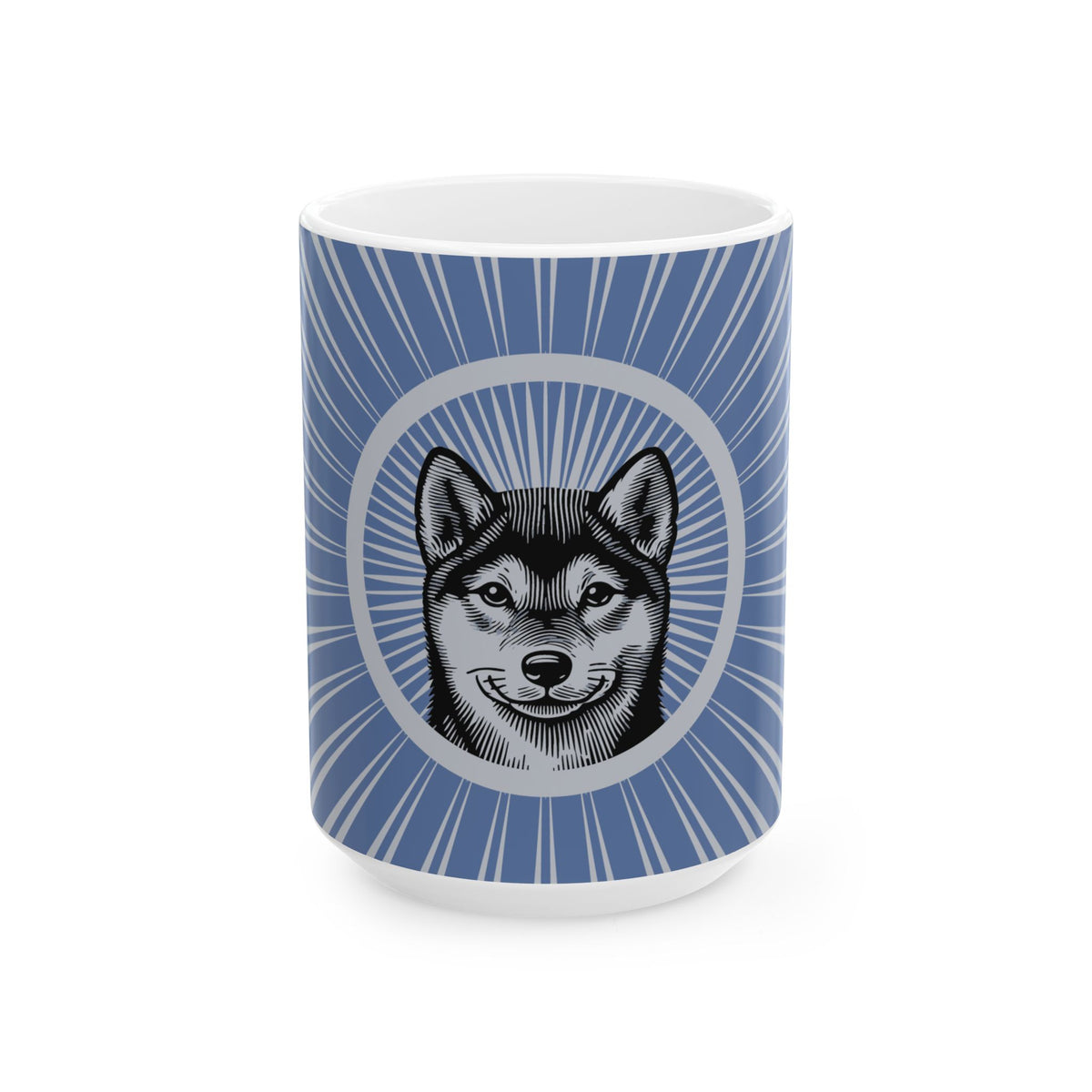 Shiba Inu Ceramic Mug — 15oz