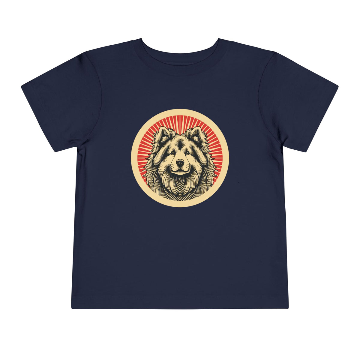 Eurasier Toddler Tee — Navy