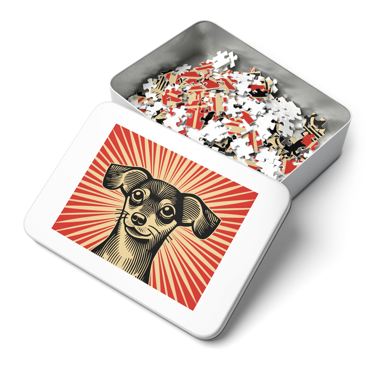 Chiweenie Jigsaw Puzzle — view 3