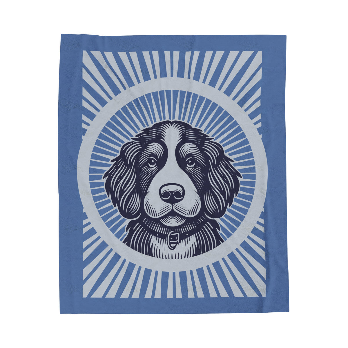 Bernedoodle Blanket — 50" × 60"