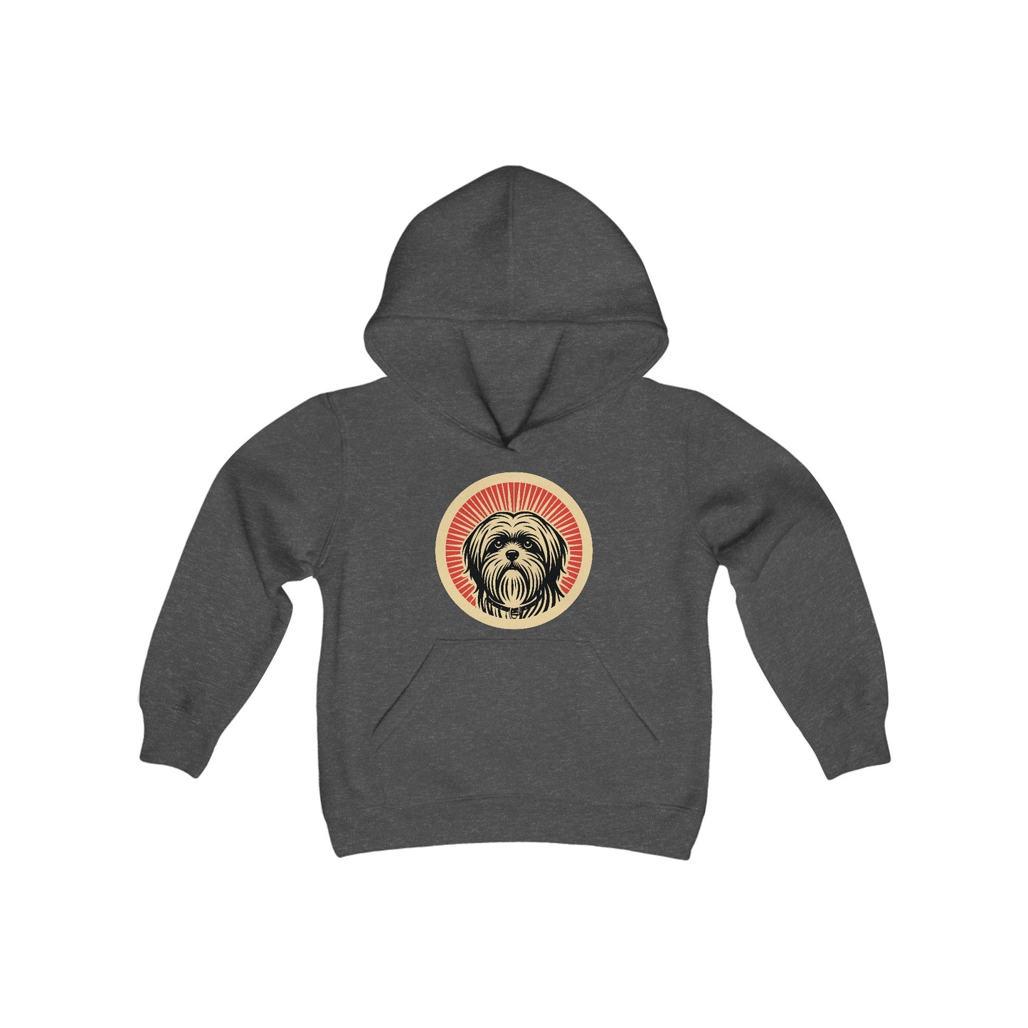 Lhasa Apso Heavy Hoodie for Kids