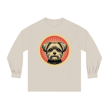 Shorkie Long Sleeve Tee for Adults