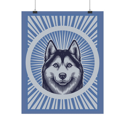 Siberian Husky Art Print