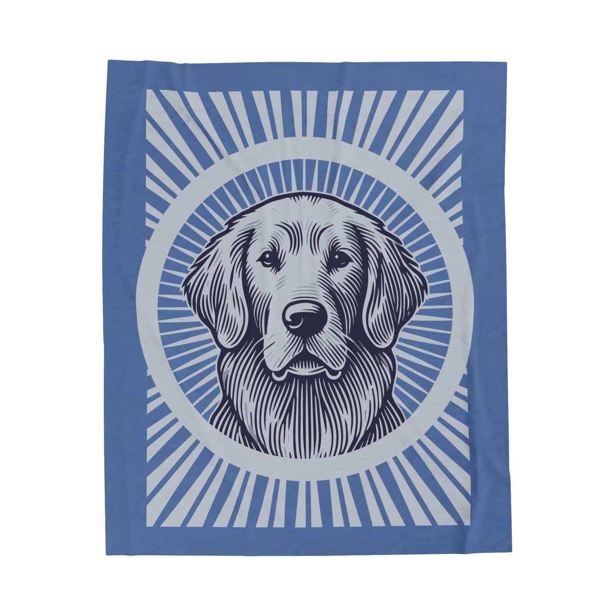 Golden Retriever Blanket — 50" × 60"