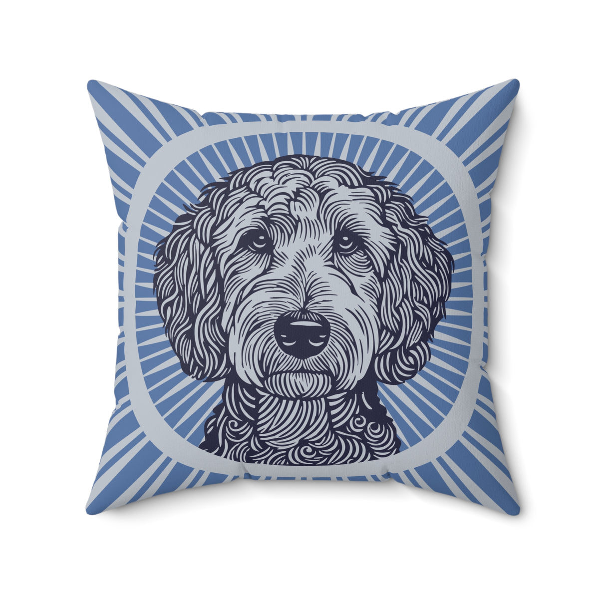 Goldendoodle Pillow — 20" × 20"