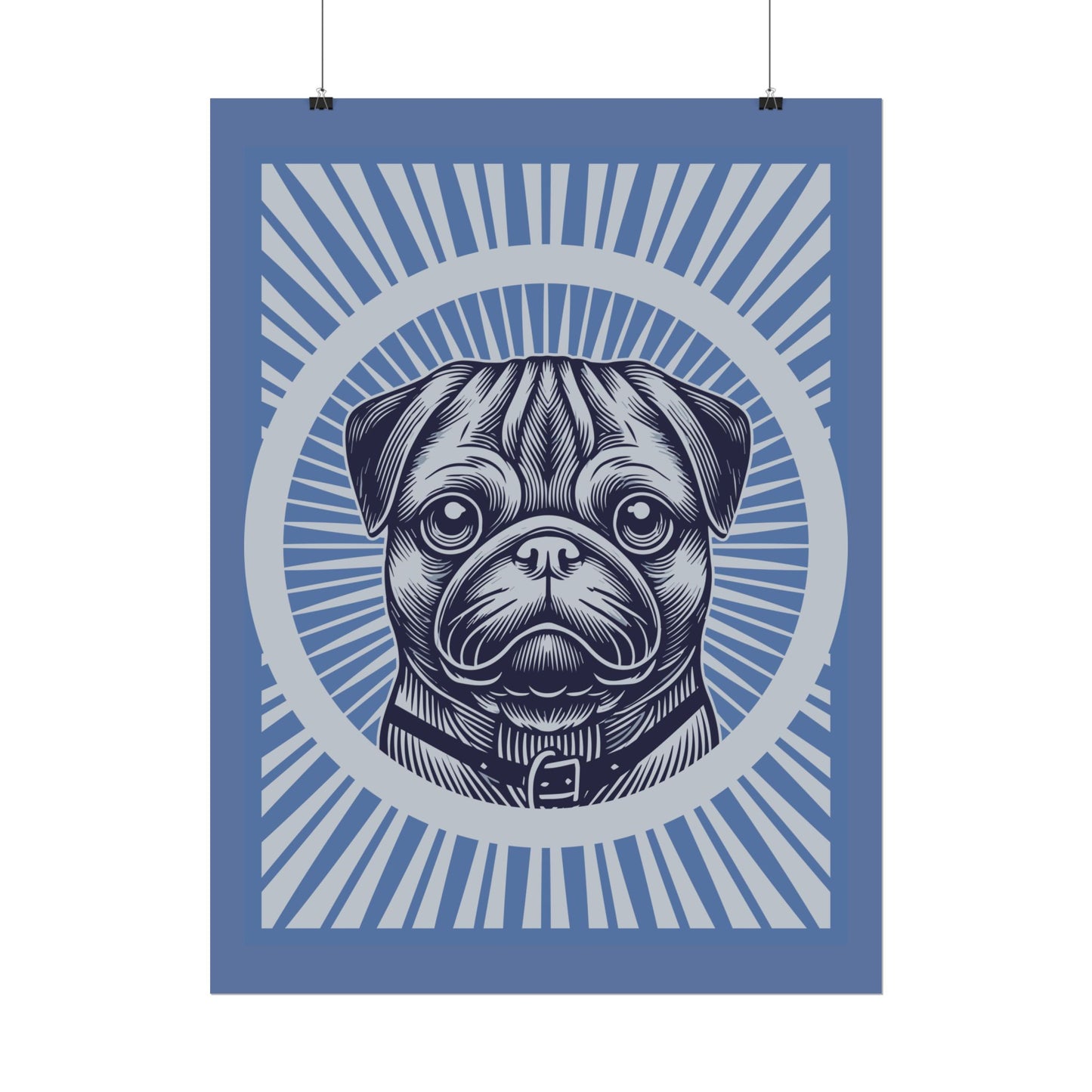 Pug Art Print
