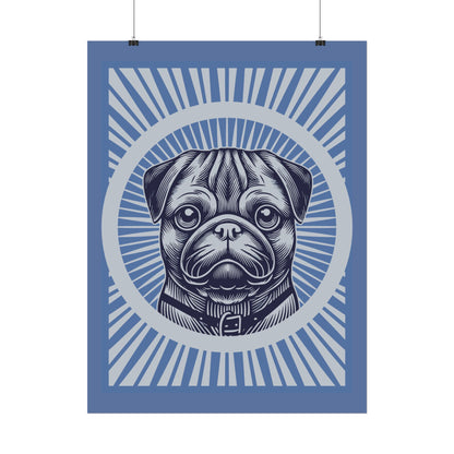 Pug Art Print