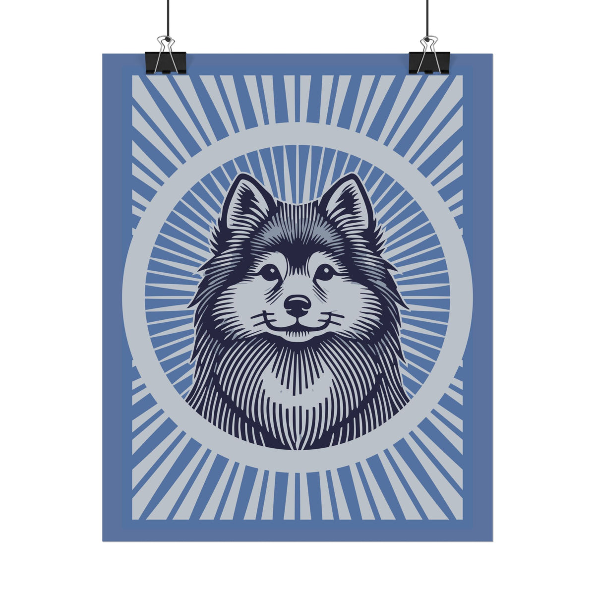 Finnish Spitz Art Print — view 2