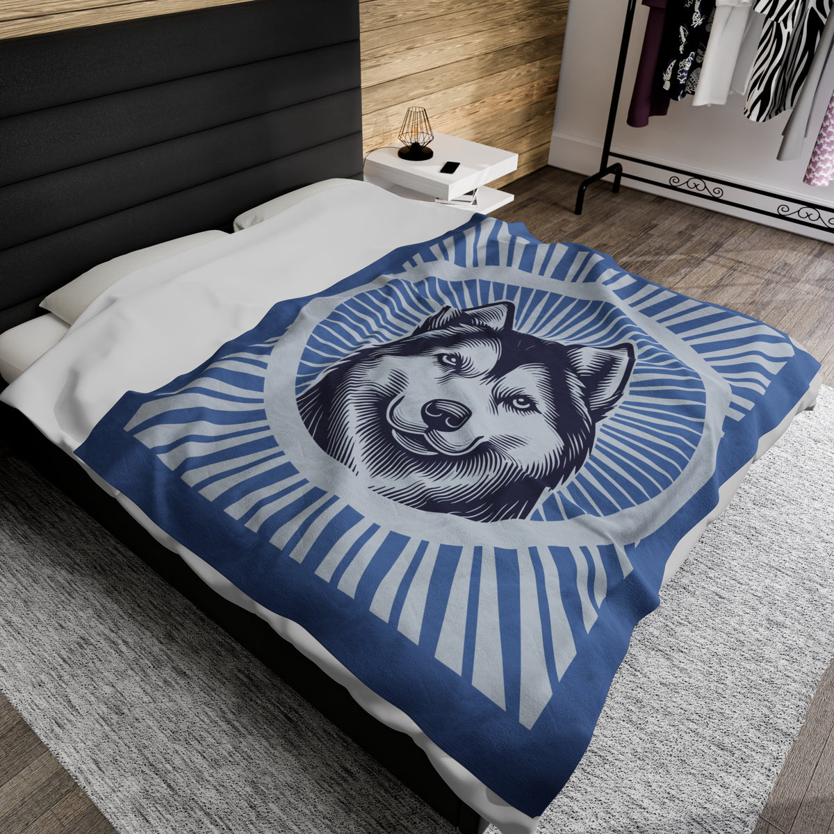 Siberian Husky Blanket — view 10