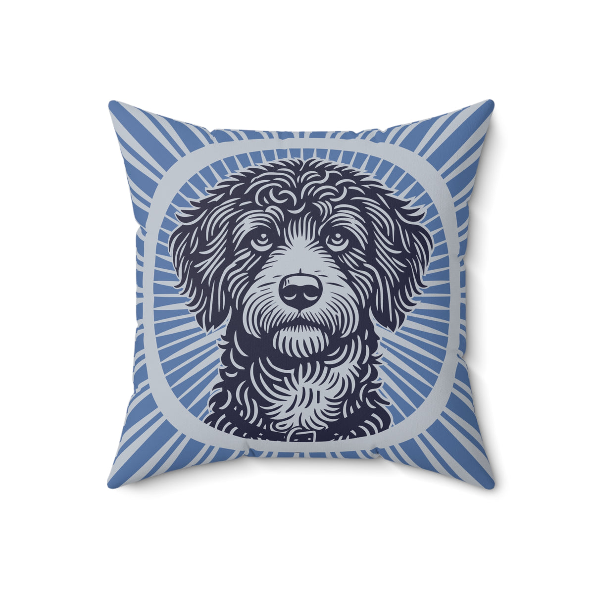 Bordoodle Pillow — 18" × 18"