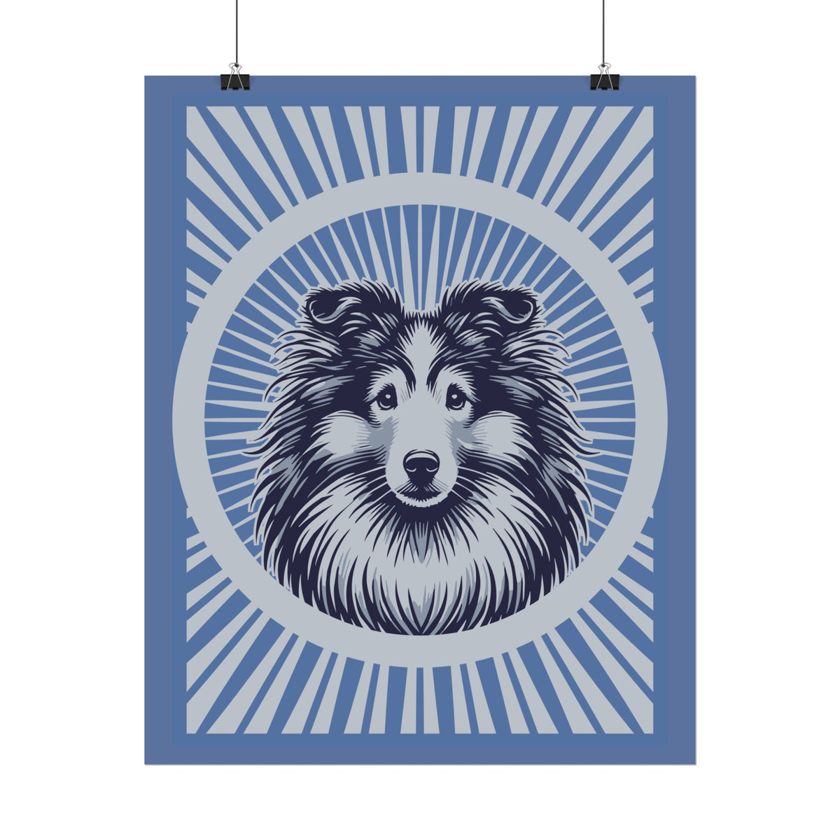 Shetland Sheepdog Art Print — view 5