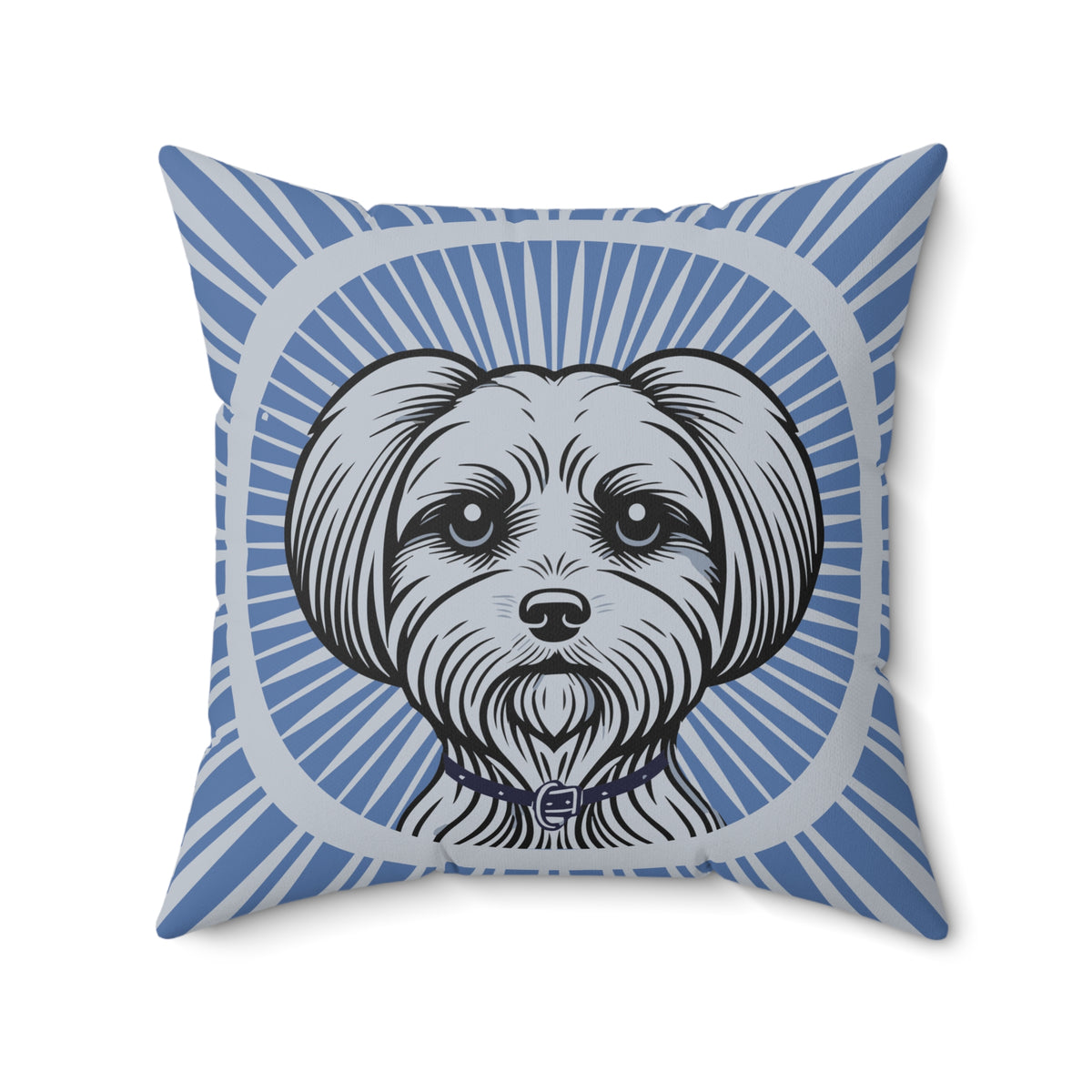 Maltese Pillow — 20" × 20"