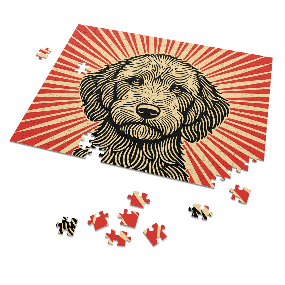 Labradoodle Jigsaw Puzzle — view 2