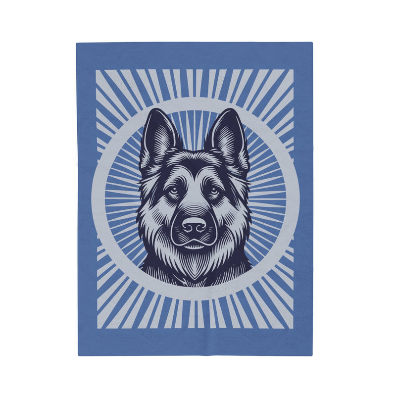 German Shepherd Blanket