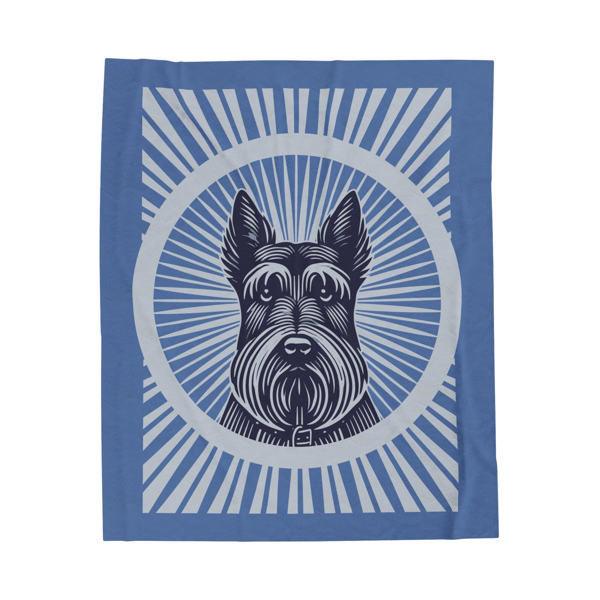 Scottish Terrier Blanket — 50" × 60"