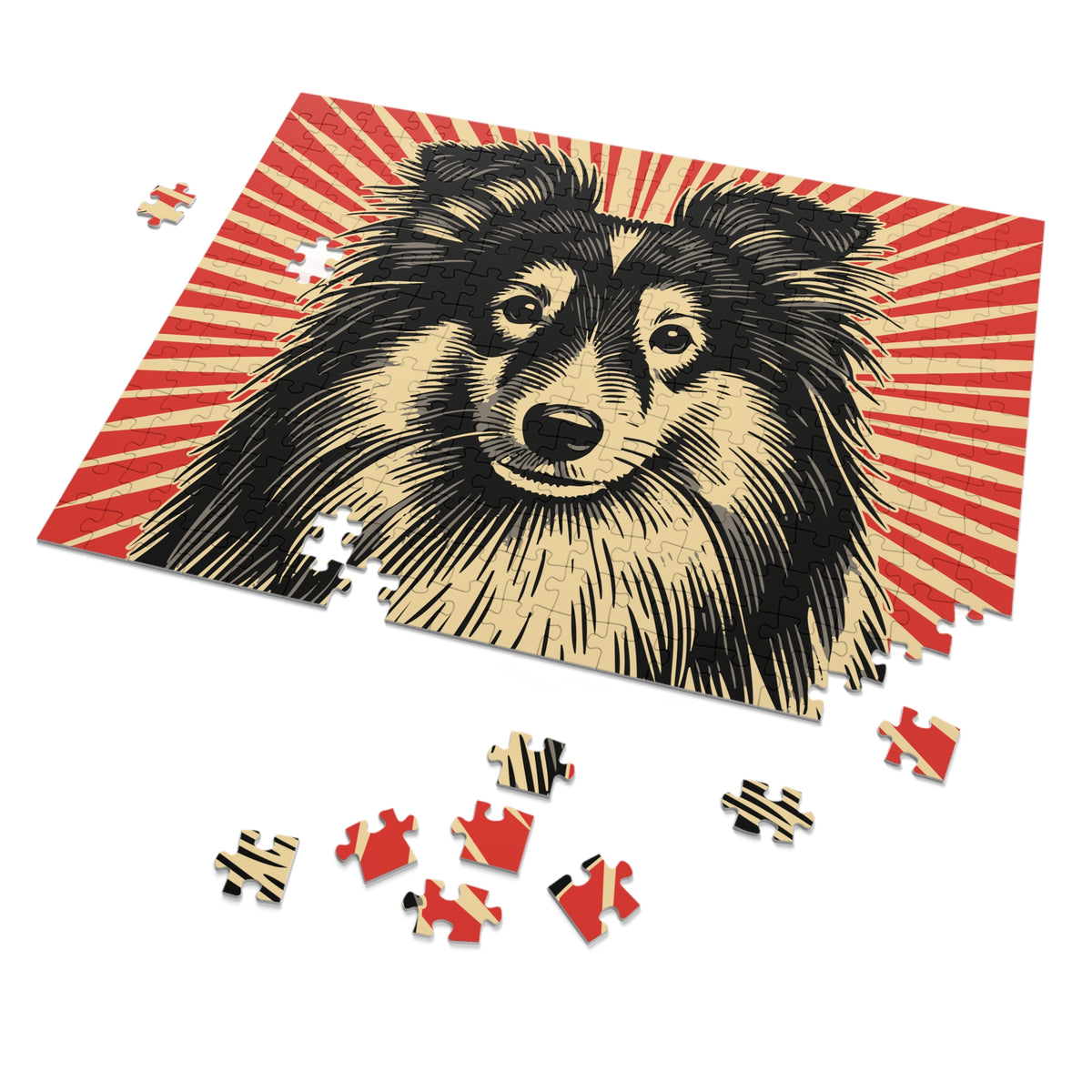 Shetland Sheepdog Jigsaw Puzzle — view 2
