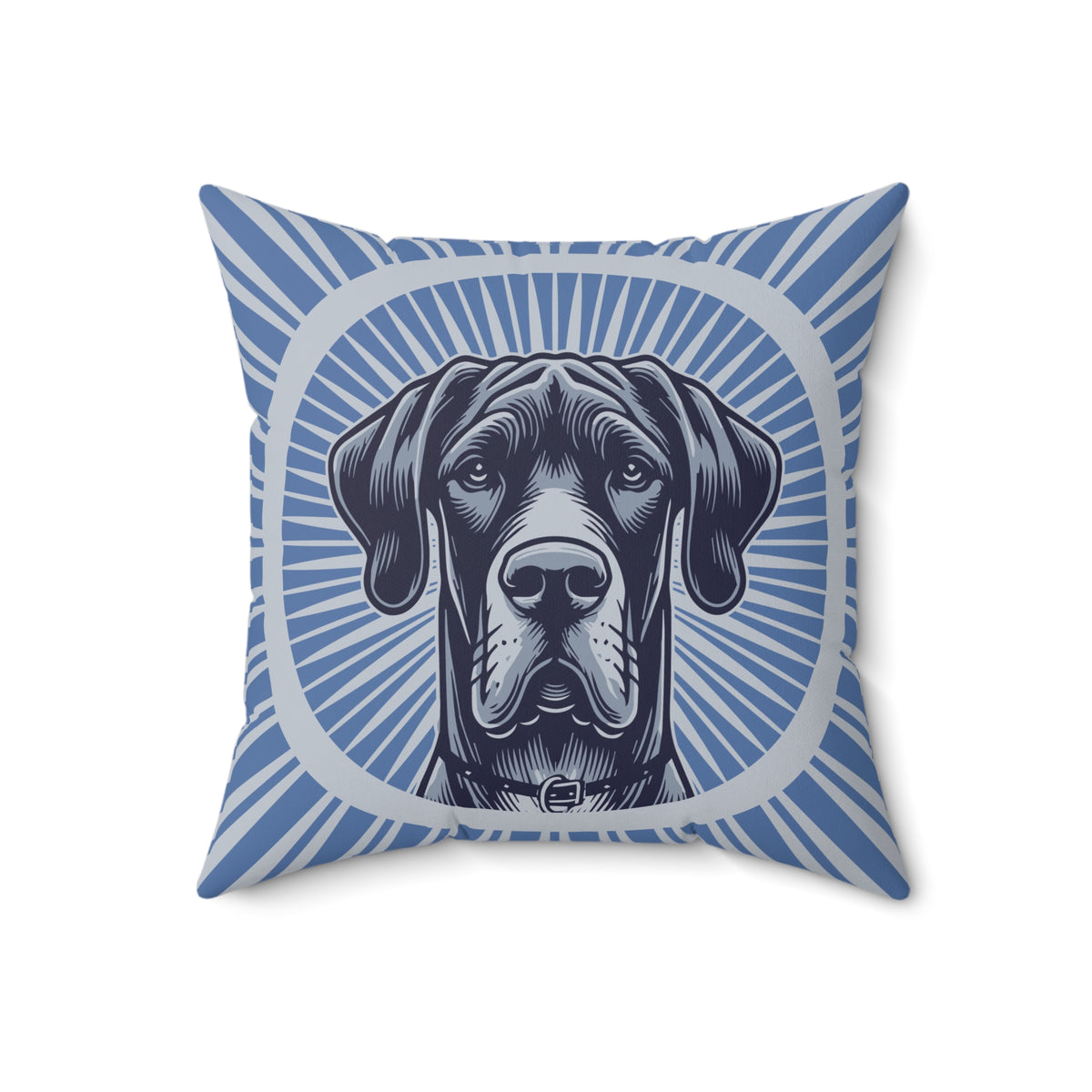 Great Dane Pillow — 18" × 18"
