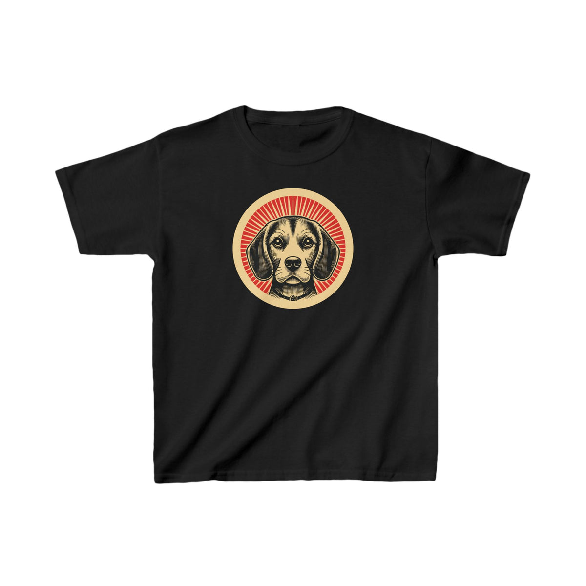Beagle Kids Tee — Black