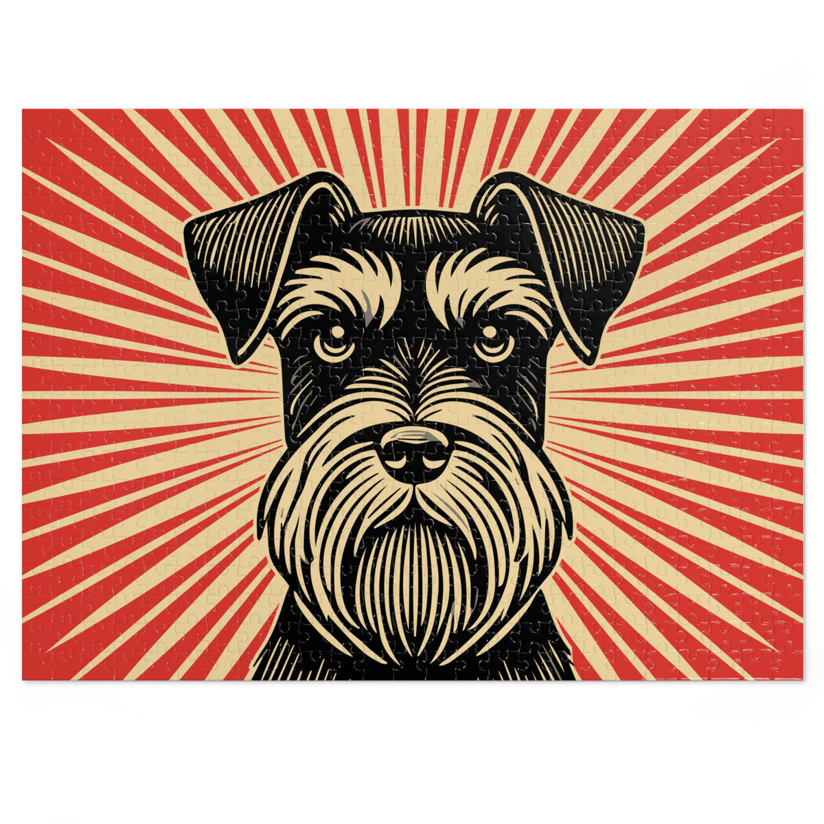 Miniature Schnauzer Jigsaw Puzzle — 20.5" × 15" (500 pcs)