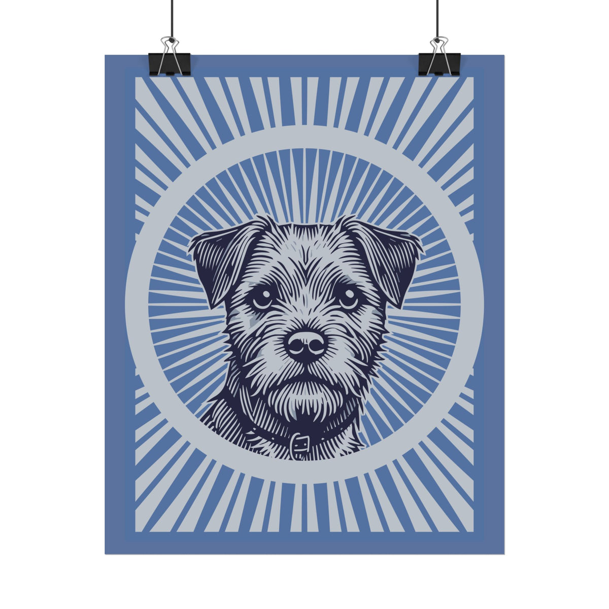 Border Terrier Art Print — view 2