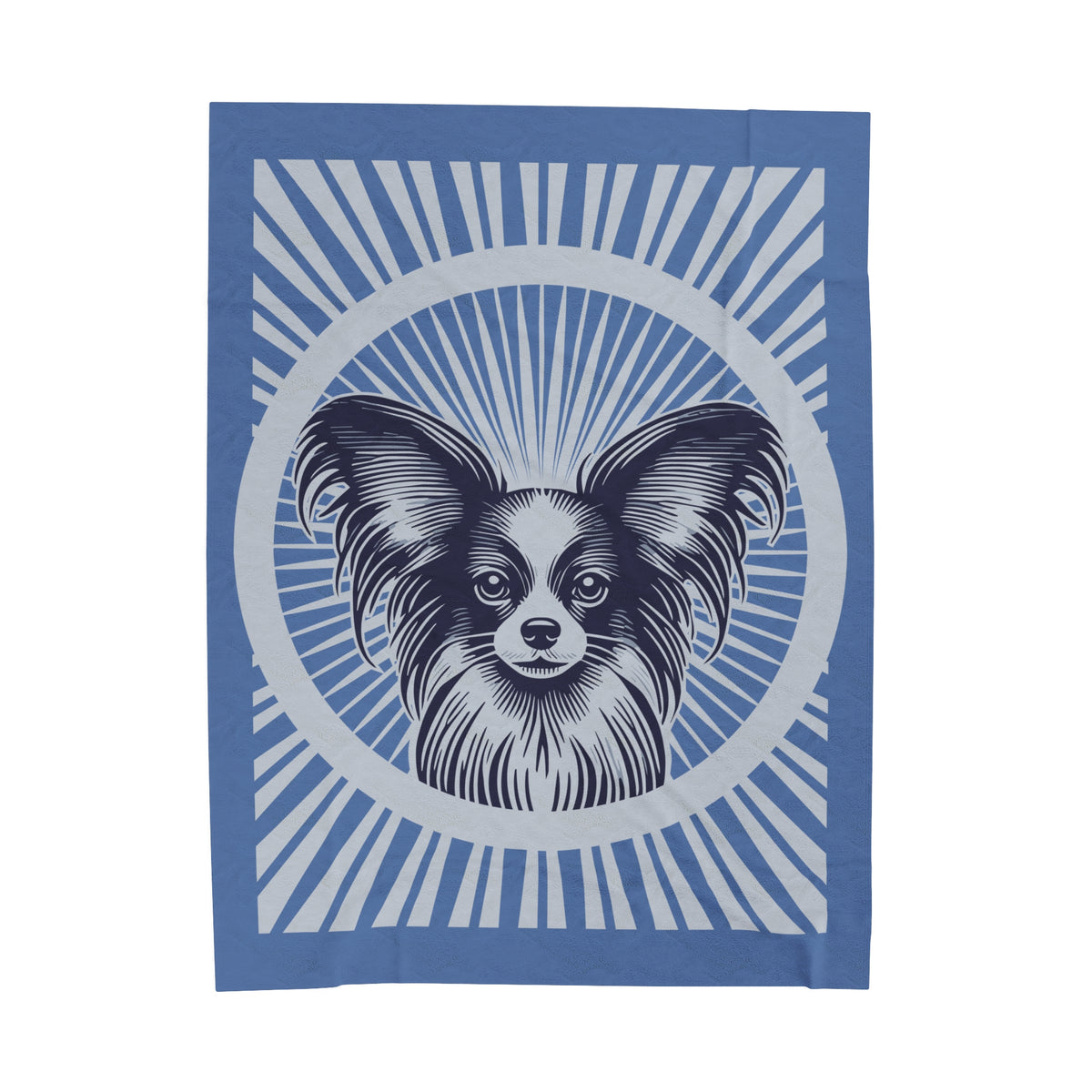 Papillon Blanket — 60" × 80"