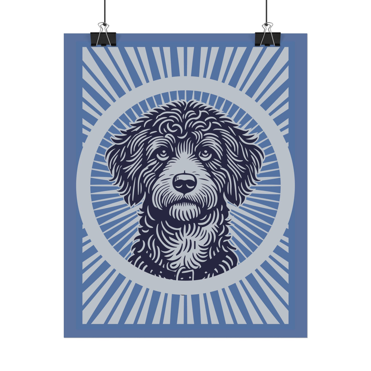 Bordoodle Art Print — view 2