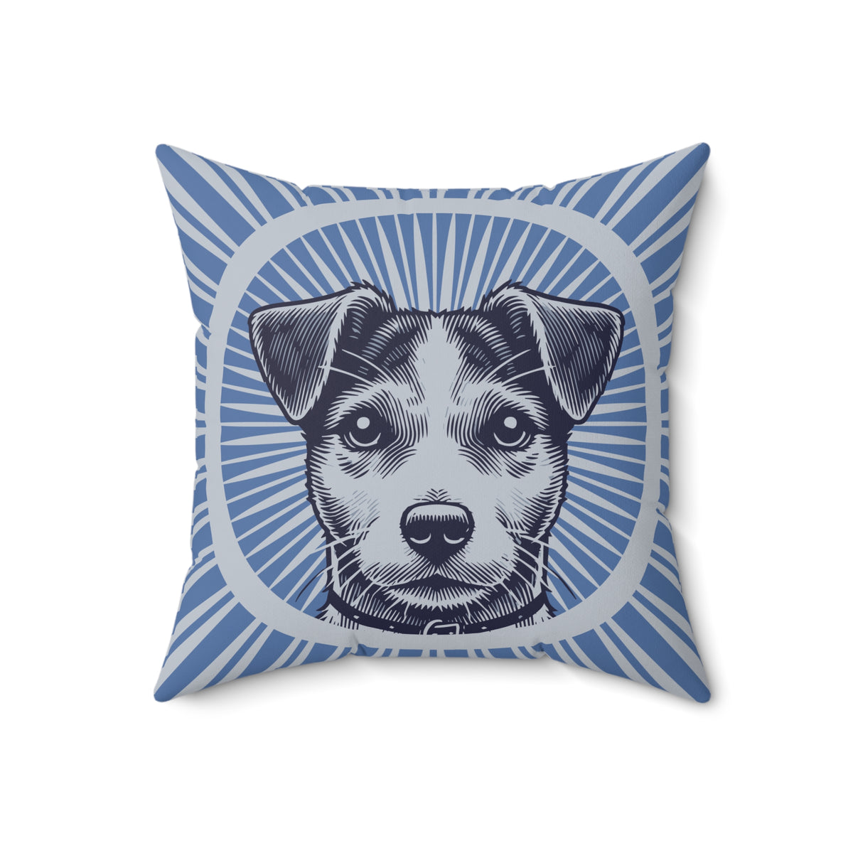 Jack Russell Terrier Pillow — 18" × 18"