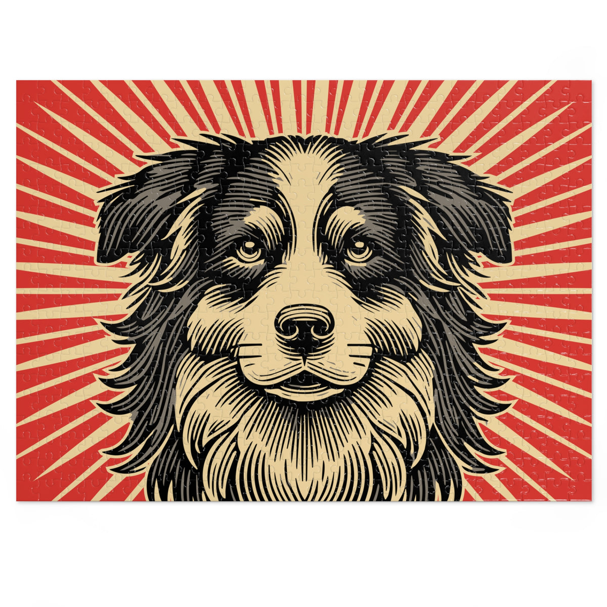 Border Collie Jigsaw Puzzle — 20.5" × 15" (500 pcs)