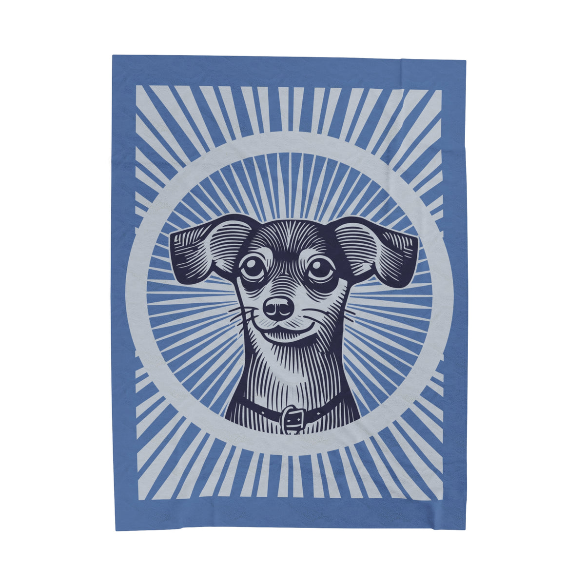 Chiweenie Blanket — 60" × 80"