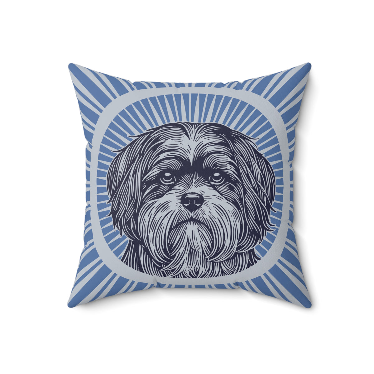 Lhasa Apso Pillow — 18" × 18"