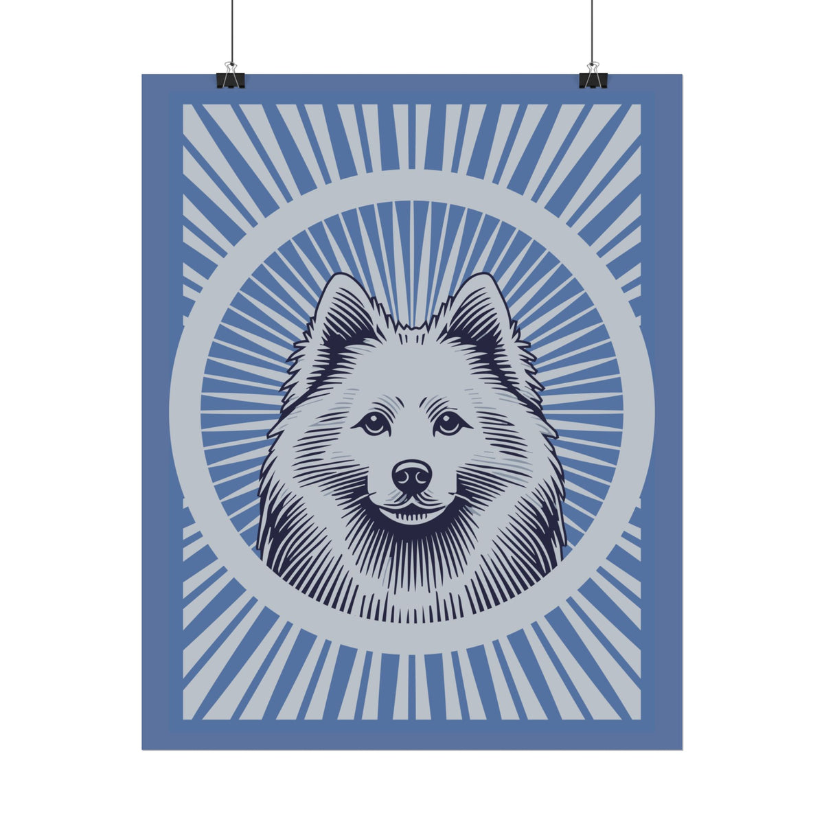 American Eskimo Dog Art Print — view 5
