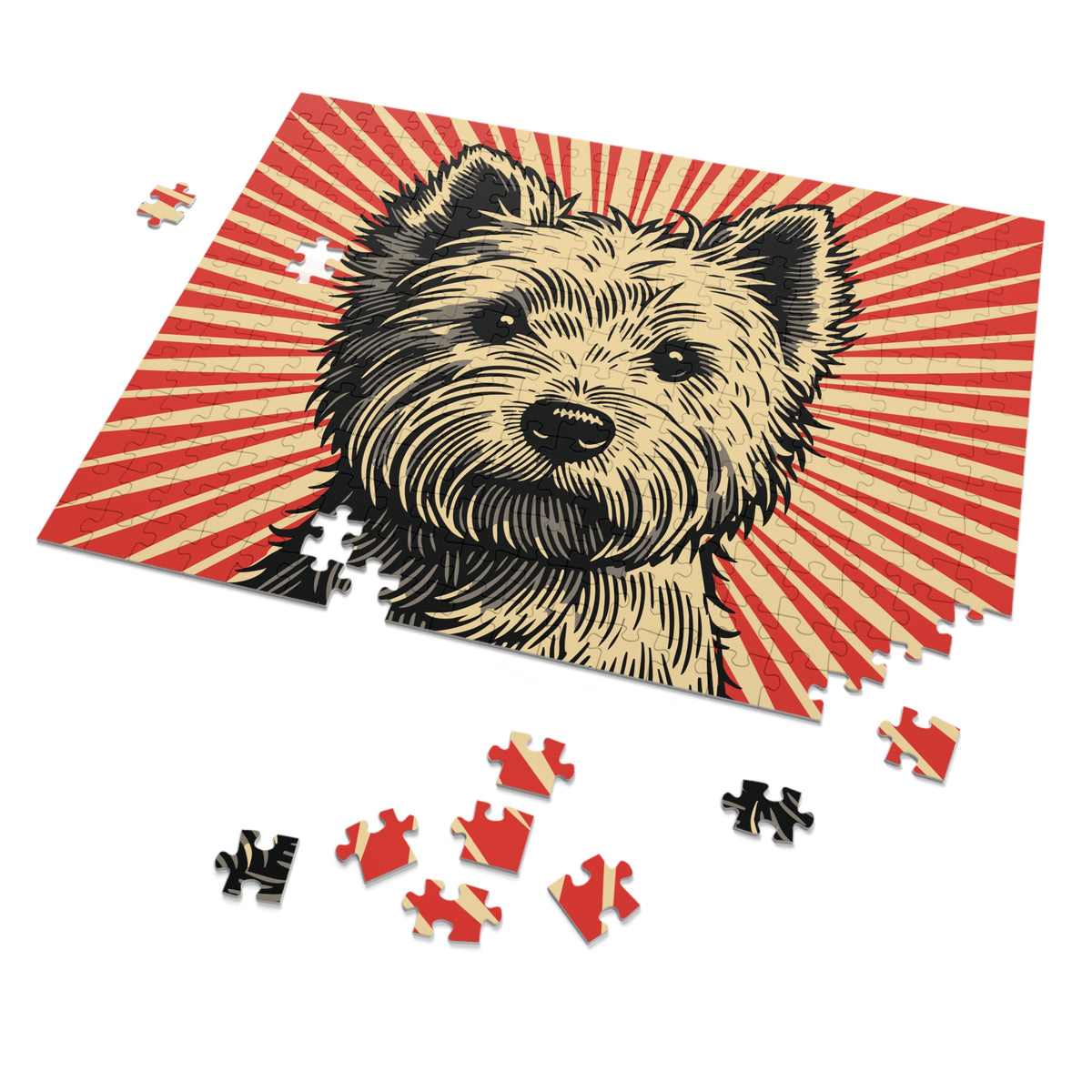 West Highland White Terrier Jigsaw Puzzle — view 2