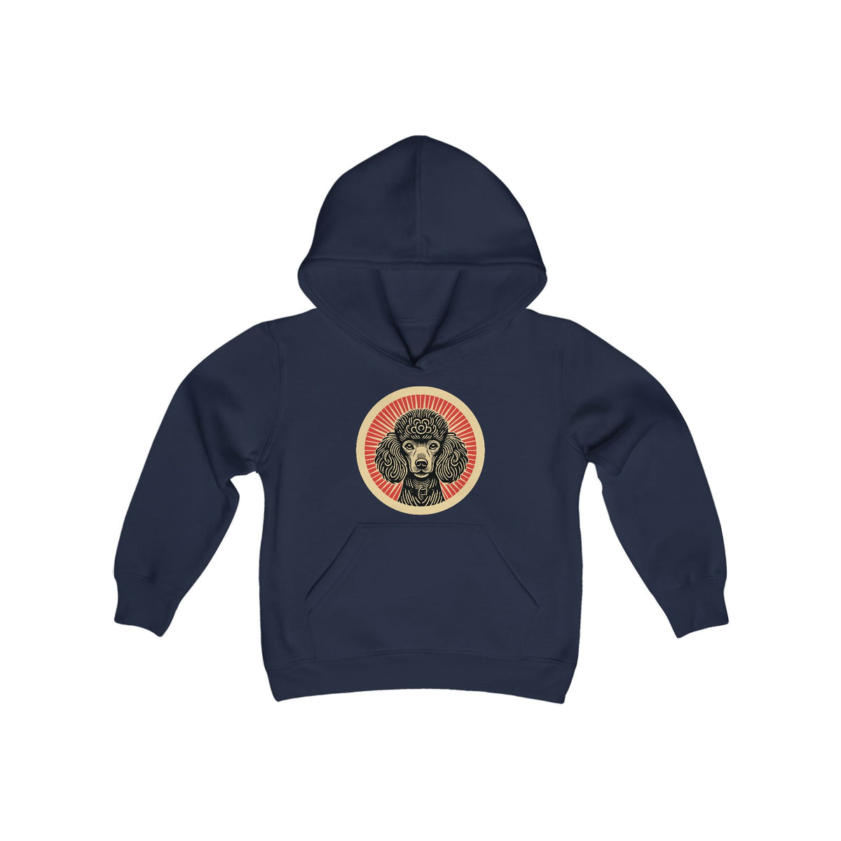Poodle Kids Hoodie — XL