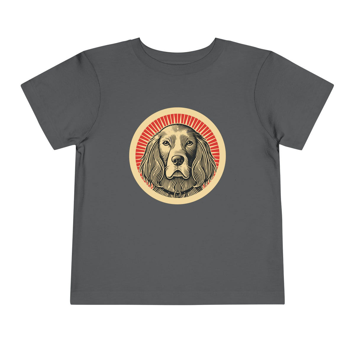 English Setter Toddler Tee — Asphalt