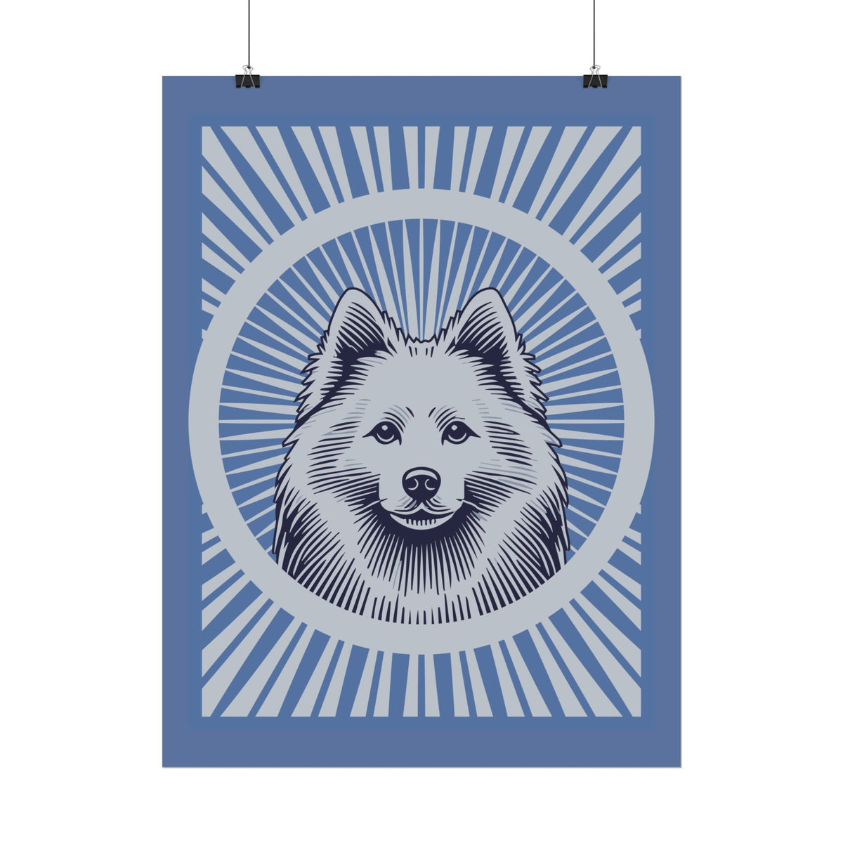 American Eskimo Dog Art Print — view 8