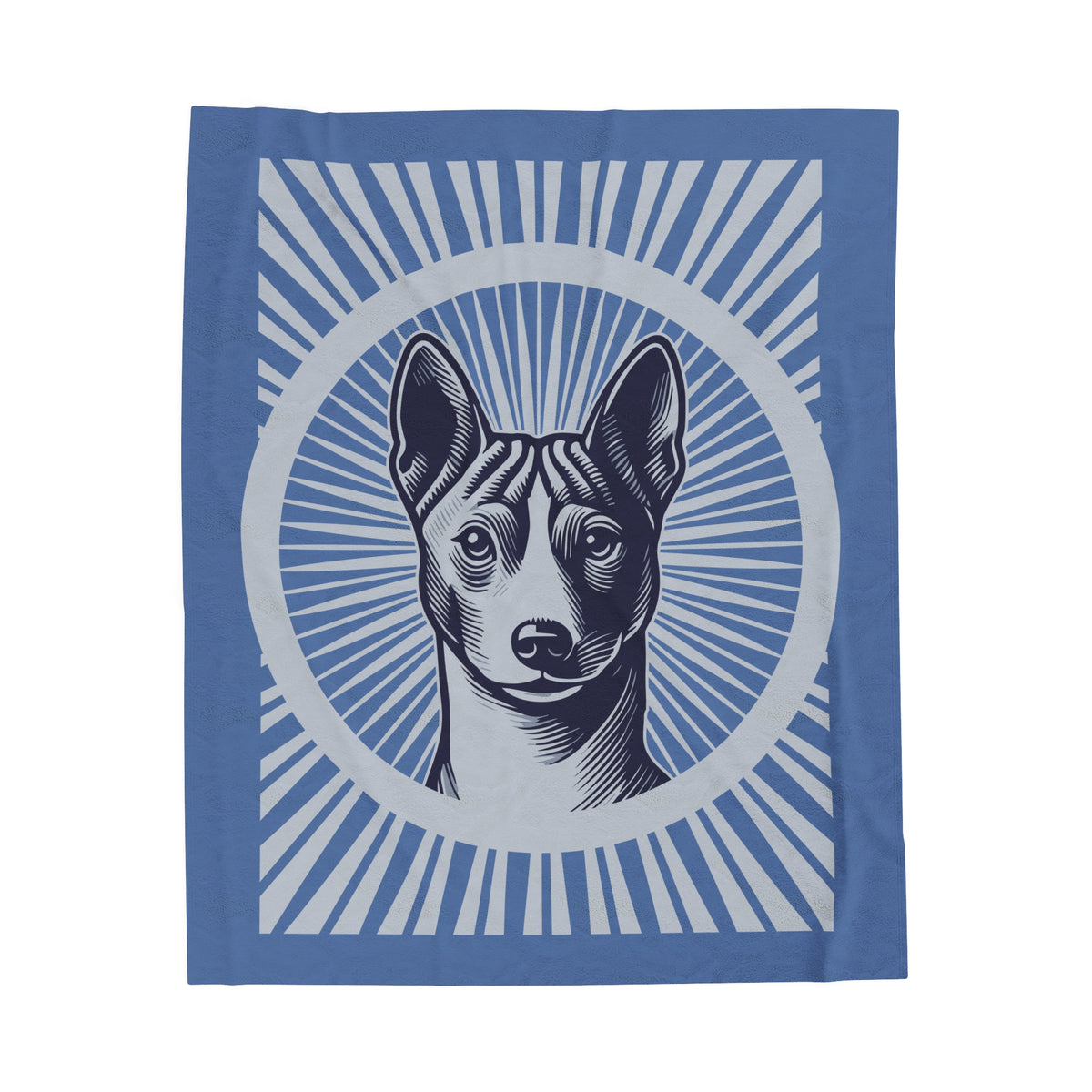 Basenji Blanket — 50" × 60"