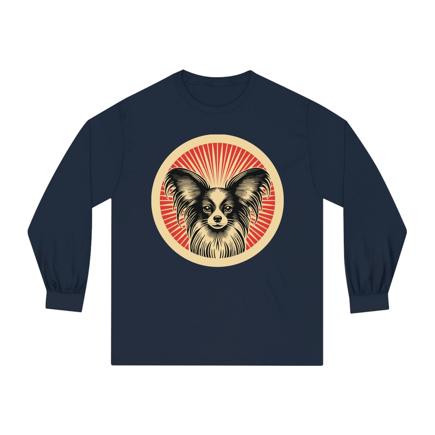 Papillon Long Sleeve Tee for Adults