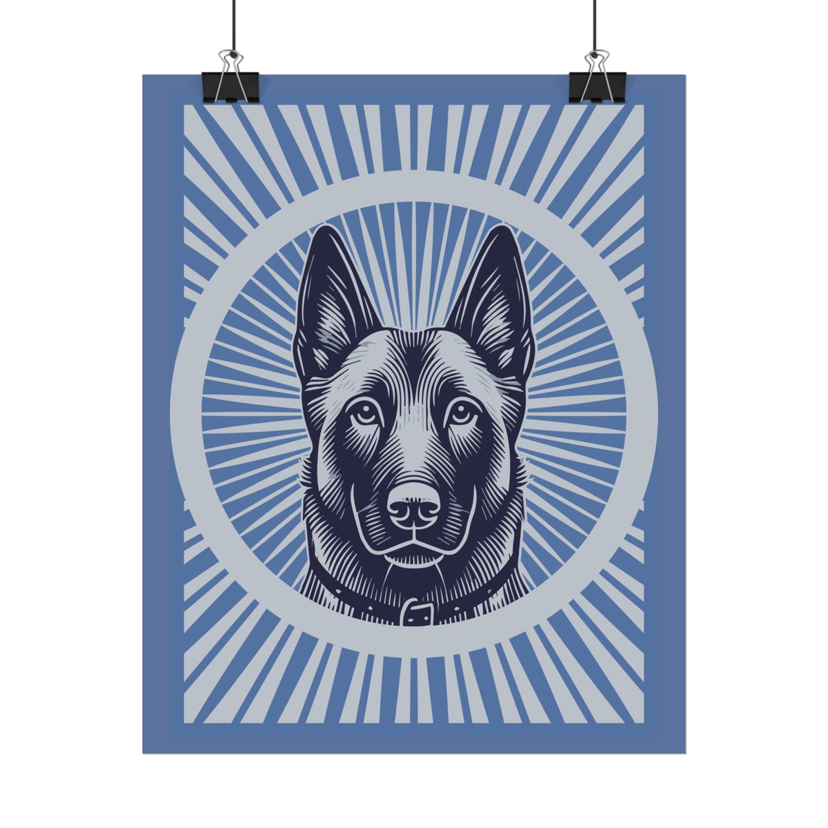 Belgian Malinois Art Print — view 2