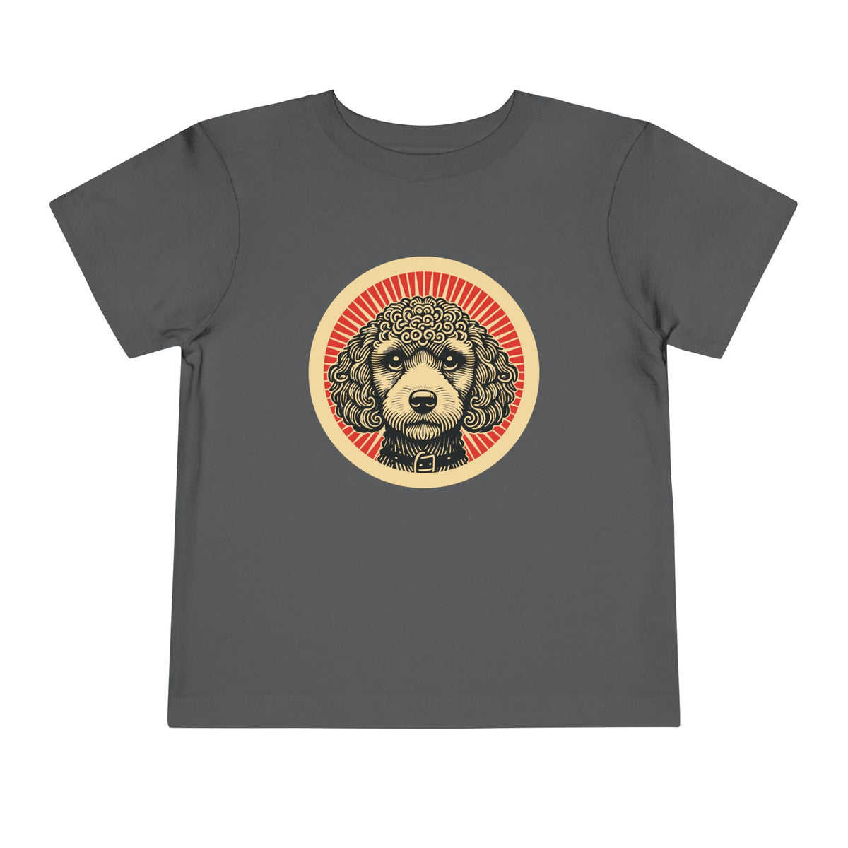 Cockapoo Toddler Tee — Asphalt