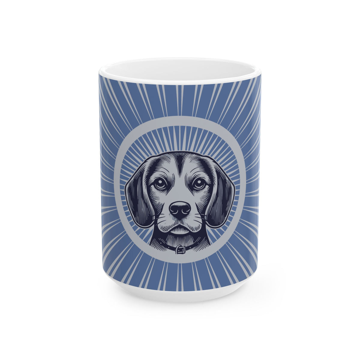 Beagle Ceramic Mug — 15oz