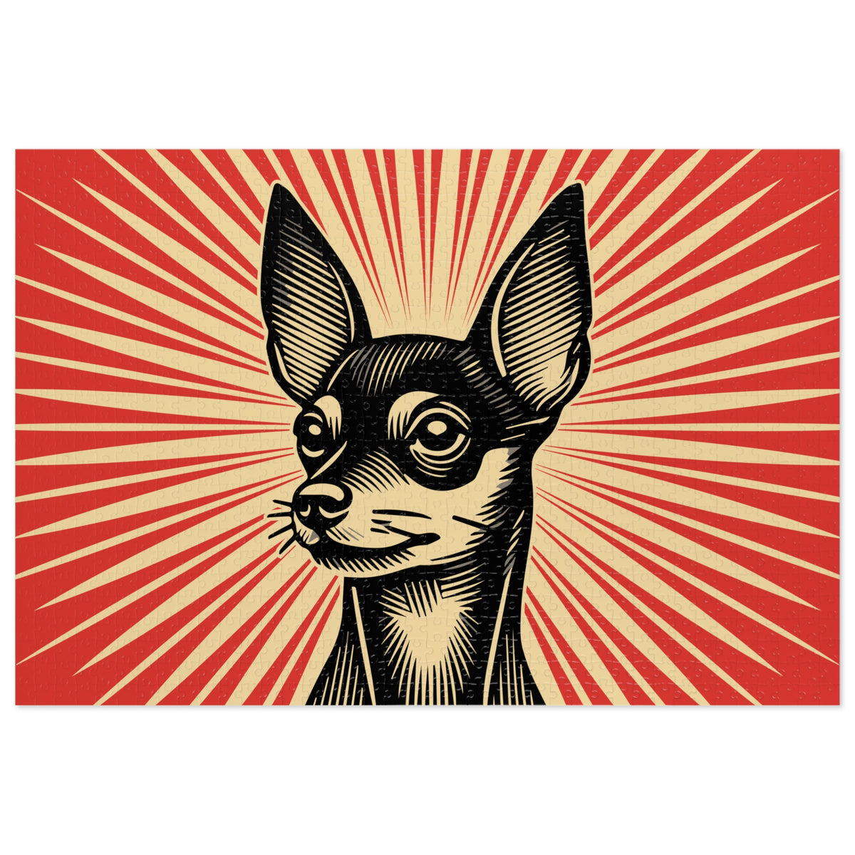 Miniature Pinscher Jigsaw Puzzle — 29.25" × 19.75" (1000 pcs)