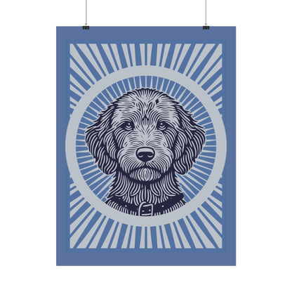 Labradoodle Art Print