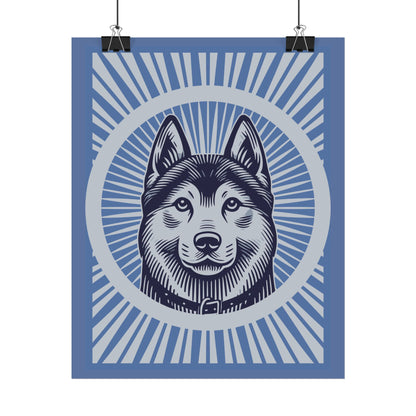 Norwegian Elkhound Art Print